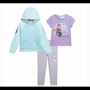 Girls Disney Frozen 3 piece set